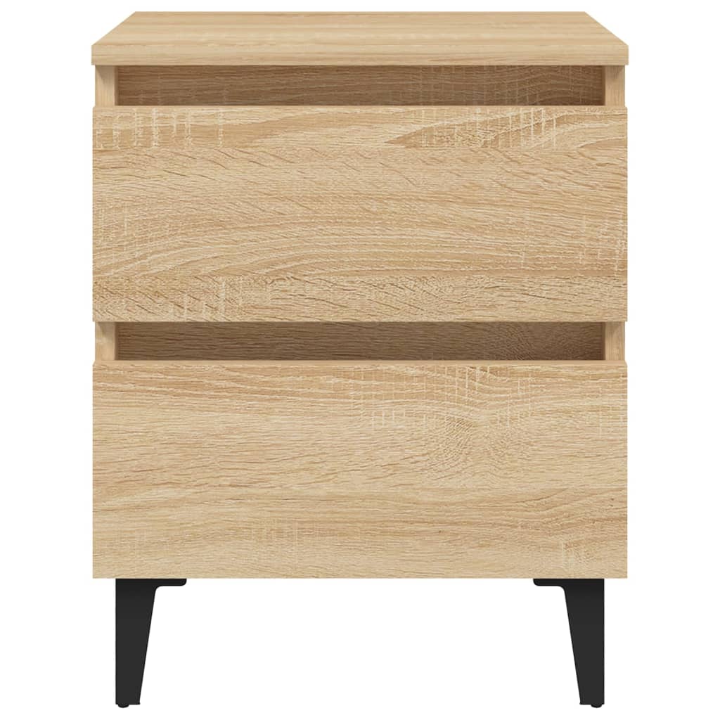 Κομοδίνο Sonoma Δρυς 40 x 35 x 50 εκ. από Επεξ. Ξύλο