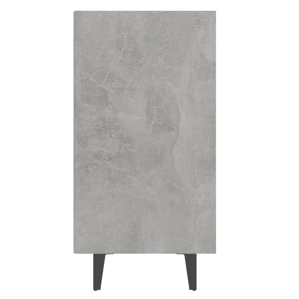 Ραφιέρα Γκρι Σκυροδέματος 103,5 x 35 x 70 εκ. από Επεξεργ. Ξύλο