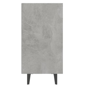 Ραφιέρα Γκρι Σκυροδέματος 103,5 x 35 x 70 εκ. από Επεξεργ. Ξύλο