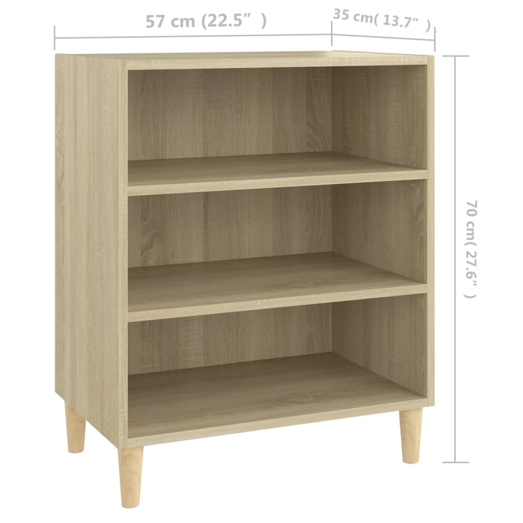 Ραφιέρα Sonoma Δρυς 57 x 35 x 70 εκ. από Μοριοσανίδα