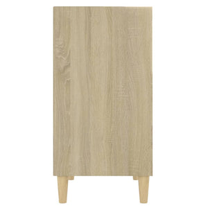 Ραφιέρα Λευκό / Sonoma Δρυς 57 x 35 x 70 εκ. από Μοριοσανίδα