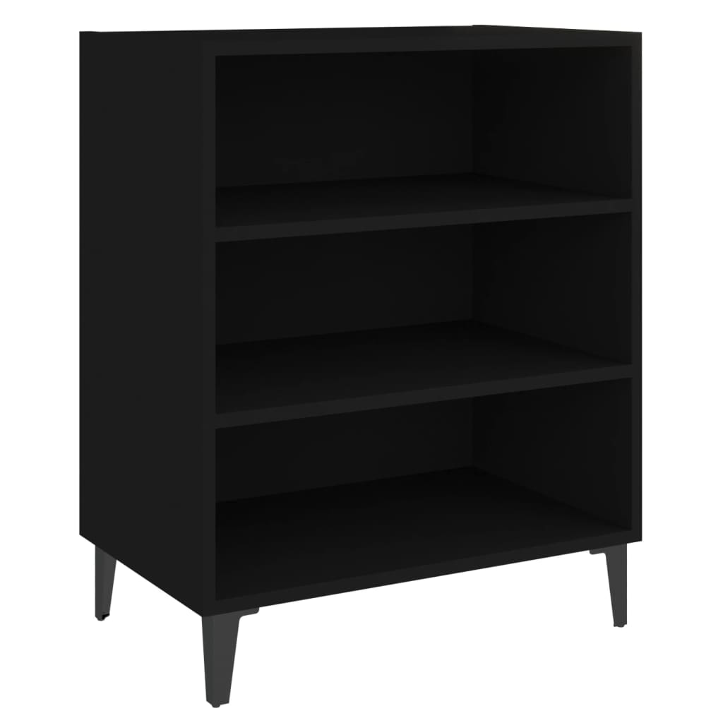 Ραφιέρα Μαύρη 57 x 35 x 70 εκ. από Μοριοσανίδα