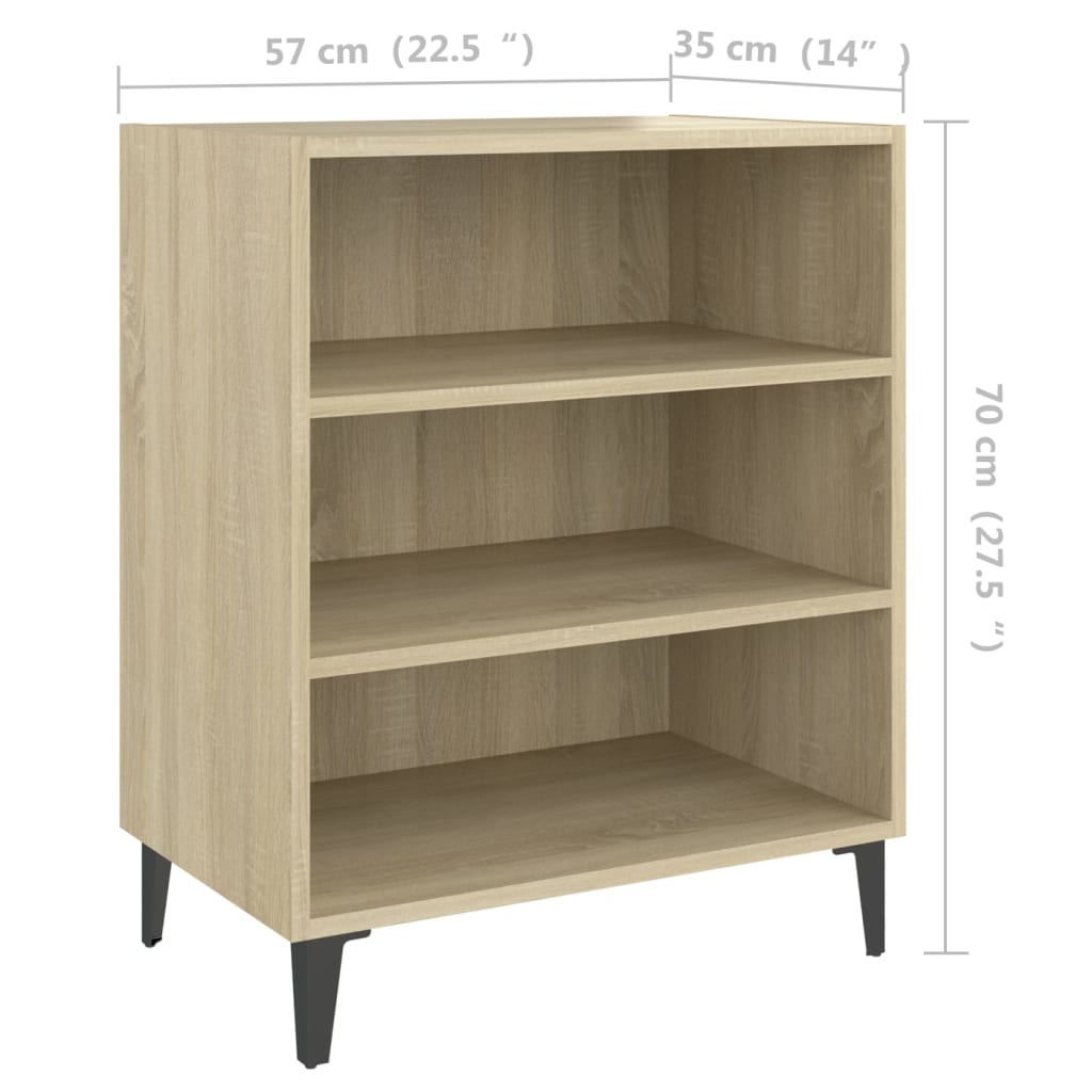 Ραφιέρα Sonoma Δρυς 57 x 35 x 70 εκ. από Μοριοσανίδα