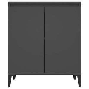 Μπουφές Γκρι 60 x 35 x 70 εκ. από Μοριοσανίδα