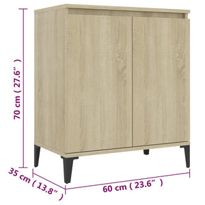 Συρταριέρα Sonoma Δρυς 60x35x70 εκ. Επεξεργασμένο Ξύλο