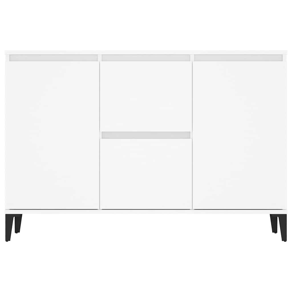 Μπουφές Λευκός 102 x 35 x 70 εκ. από Επεξεργασμένο Ξύλο