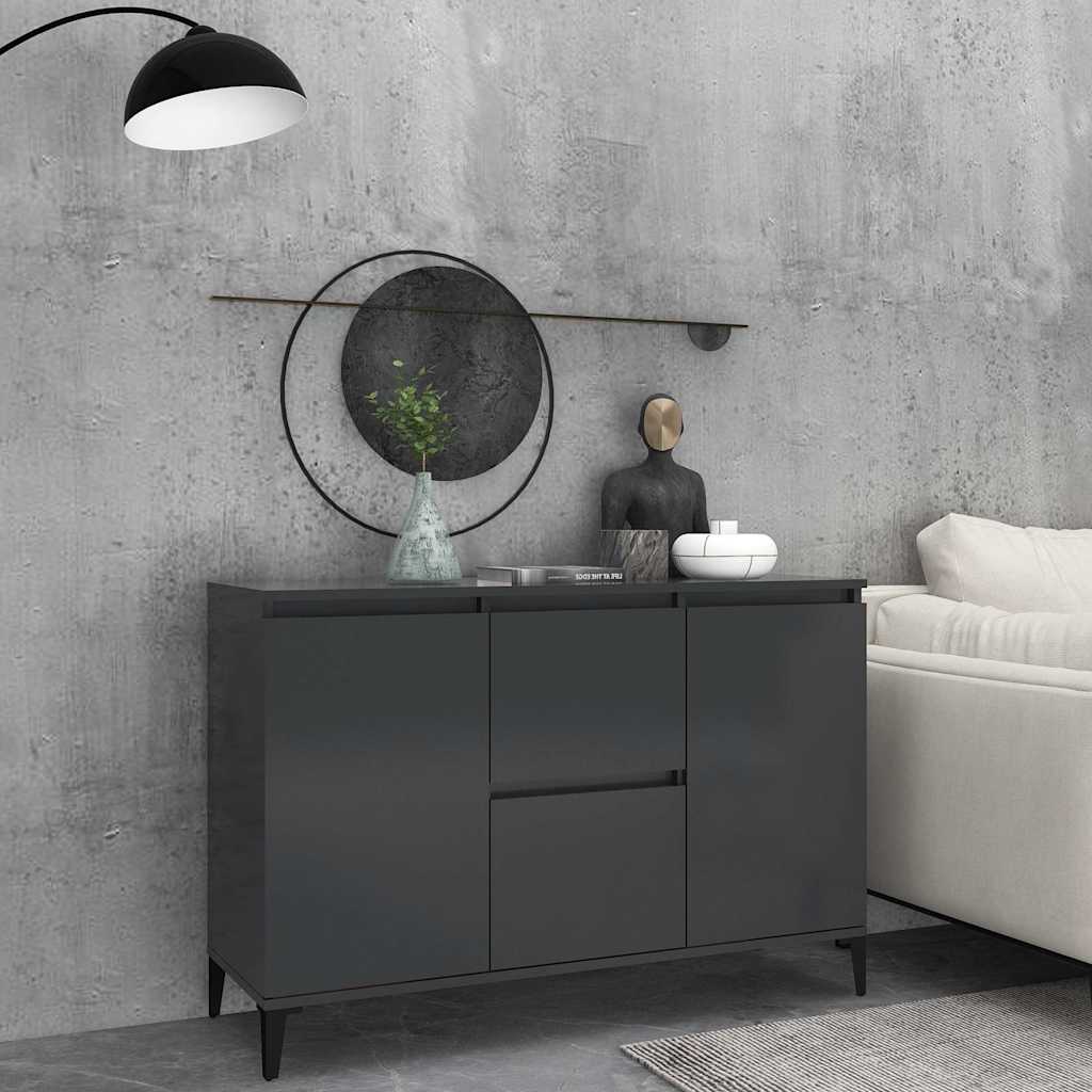 Μπουφές Γκρι 104 x 35 x 70 εκ. από Μοριοσανίδα