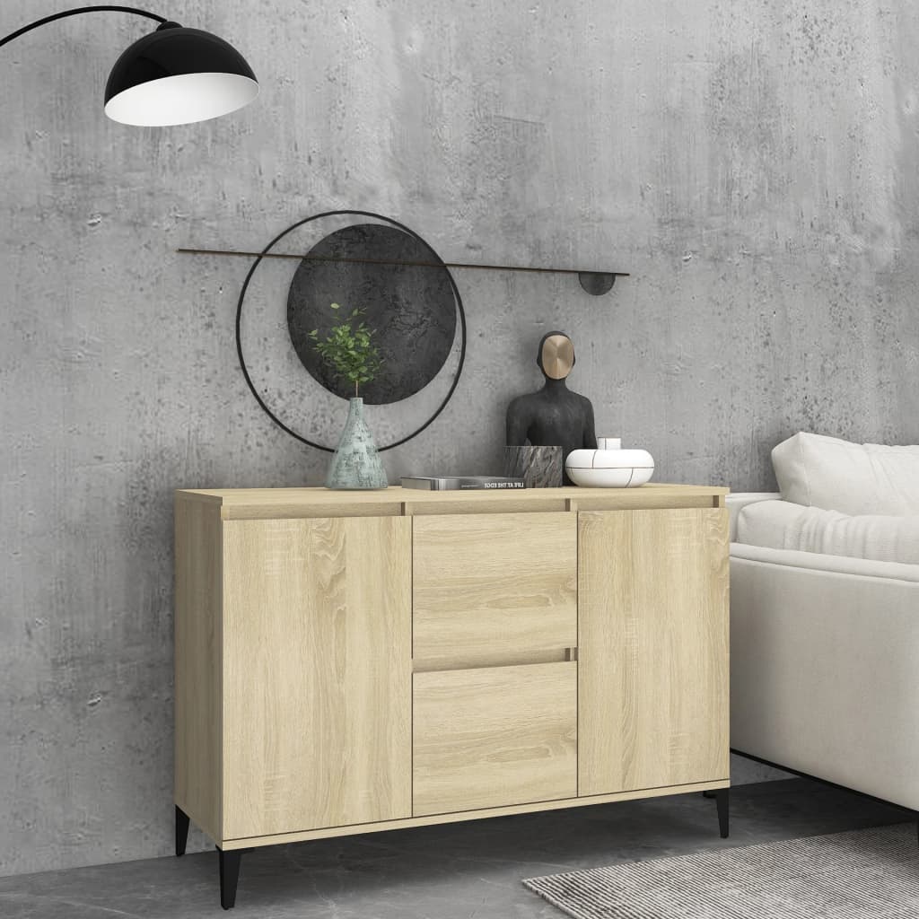 Μπουφές Sonoma Δρυς 102 x 35 x 70 εκ. από Επεξεργασμένο Ξύλο