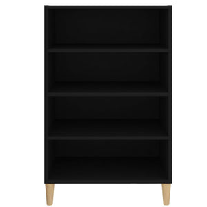 Ραφιέρα Μαύρη 57 x 35 x 90 εκ. από Επεξ. Ξύλο