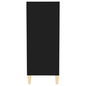 Ραφιέρα Μαύρη 57 x 35 x 90 εκ. από Επεξ. Ξύλο