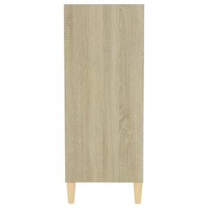 Ραφιέρα Λευκό και Sonoma Δρυς 57 x 35 x 90 εκ. από Επεξ. Ξύλο