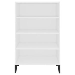 Ραφιέρα Λευκή 57 x 35 x 90 εκ. από Επεξ. Ξύλο