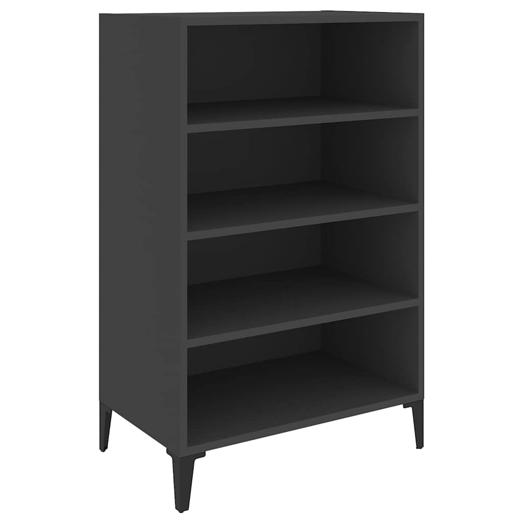 Ραφιέρα Γκρι 57 x 35 x 90 εκ. από Επεξ. Ξύλο