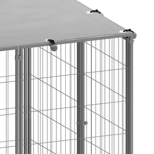 Σπιτάκι σκύλου Ασημί 110 x 110 x 110 από Ατσάλι - PAKOBAZAAR