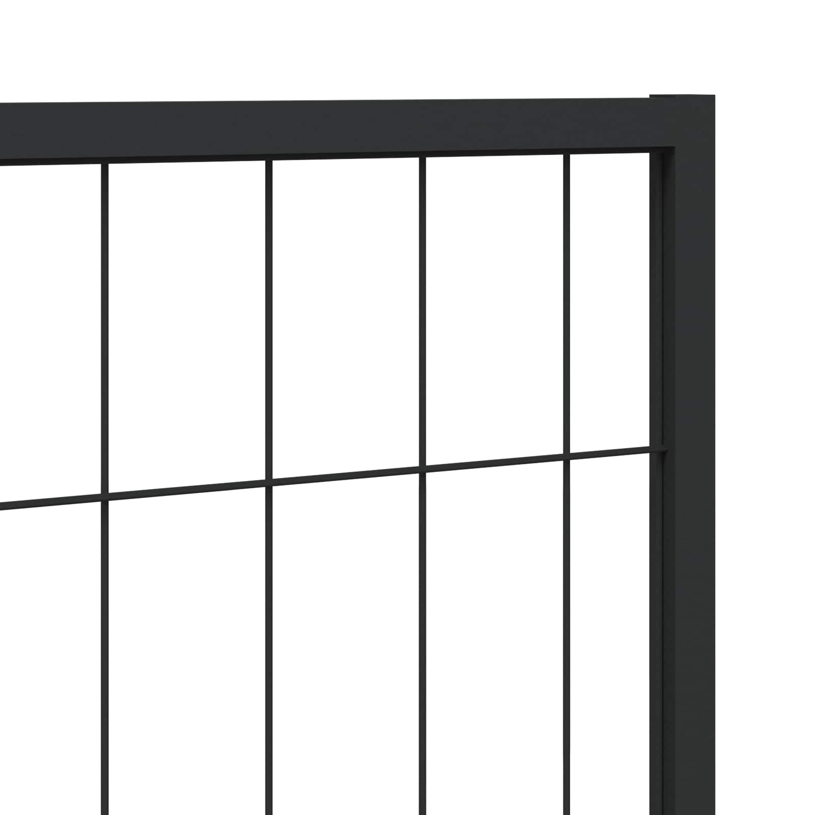 Σπιτάκι Σκύλου Μαύρο 300 x 100 x 70 εκ. Ατσάλινο - PAKOBAZAAR