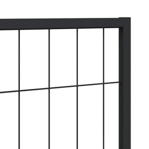 Σπιτάκι Σκύλου Μαύρο 300 x 100 x 70 εκ. Ατσάλινο - PAKOBAZAAR