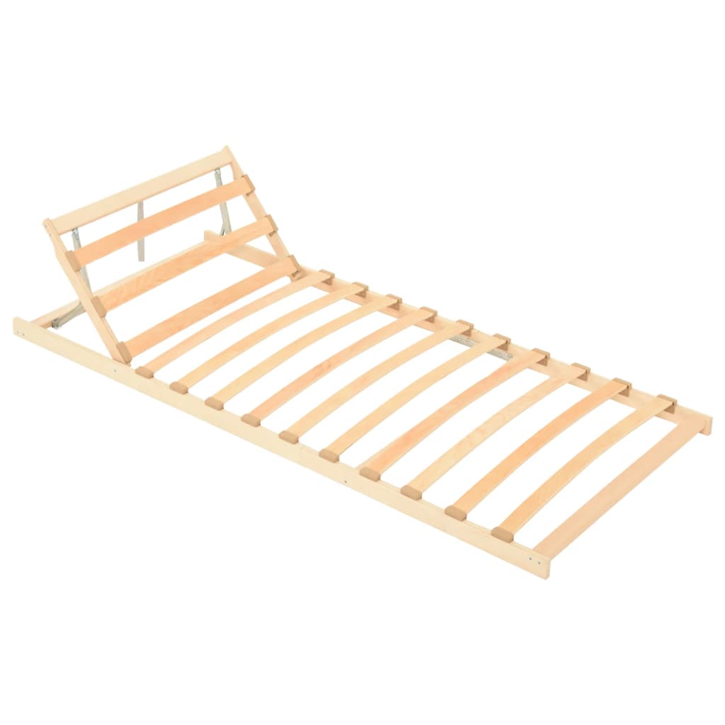 Τελάρο Κρεβατιού με 13 Σανίδες 120x200εκ Ρυθμιζ. Τμήμα Κεφαλιού