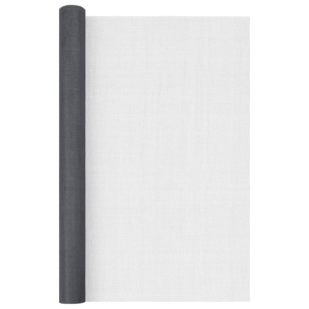 Πλέγμα / Σήτα Γκρι 100 x 1000 εκ. από Fiberglass - PAKOBAZAAR
