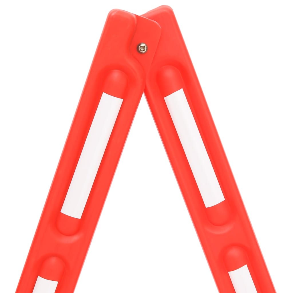 Μπάρα Σήμανσης Πτυσσόμενη Κόκκινη 210 x 50 x 105 εκ. - PAKOBAZAAR