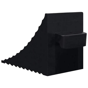 Σφήνες Τροχών 2 Τεμ. 29x16x19 εκ. από Καουτσούκ - Pakobazaar