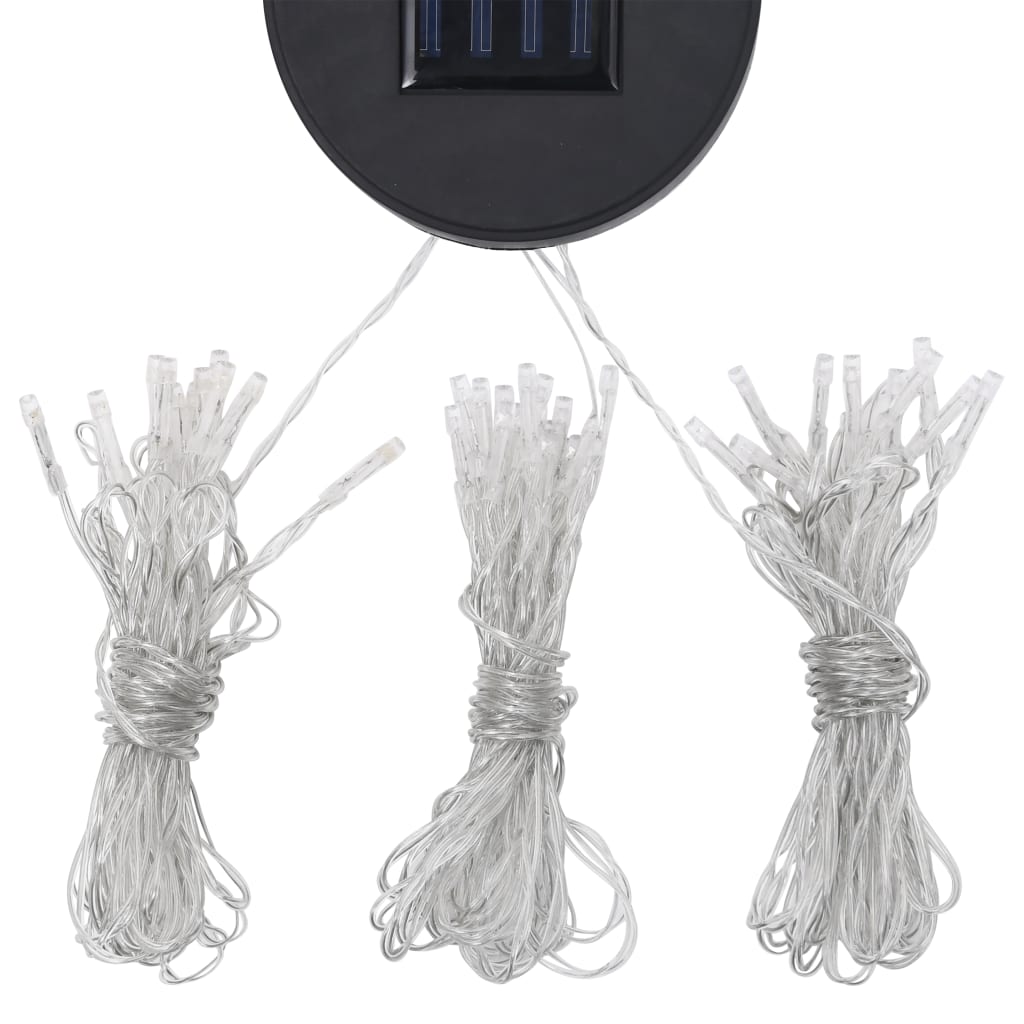 Κιόσκι με Φωτάκια LED Λευκό 3 x 4 μ. - Pakobazaar