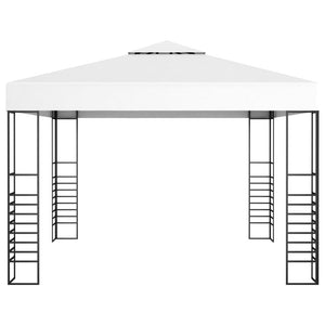 Κιόσκι με Φωτάκια LED Λευκό 3 x 3 μ. - PAKOBAZAAR