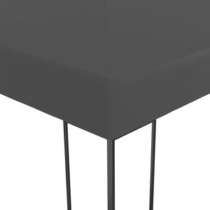 Κιόσκι με Φωτάκια LED Ανθρακί 3 x 3 μ. - PAKOBAZAAR