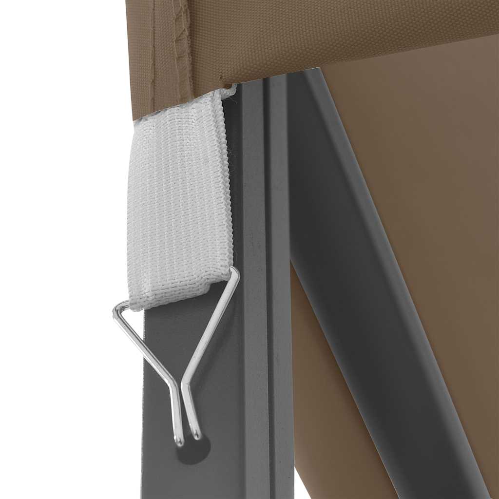 Κιόσκι με Φωτάκια LED Taupe 3 x 3 μ. - Pakobazaar