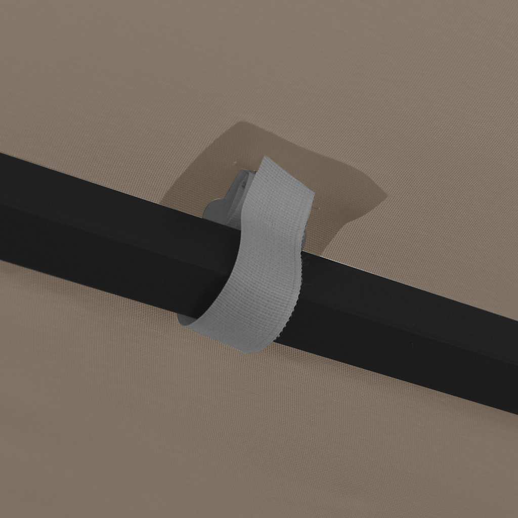 Κιόσκι με Φωτάκια LED Taupe 4 x 3 μ. - PAKOBAZAAR