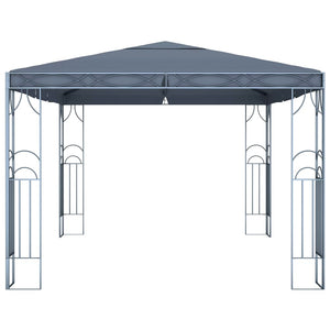 Κιόσκι με Φωτάκια LED Ανθρακί 400 x 300 εκ. - PAKOBAZAAR