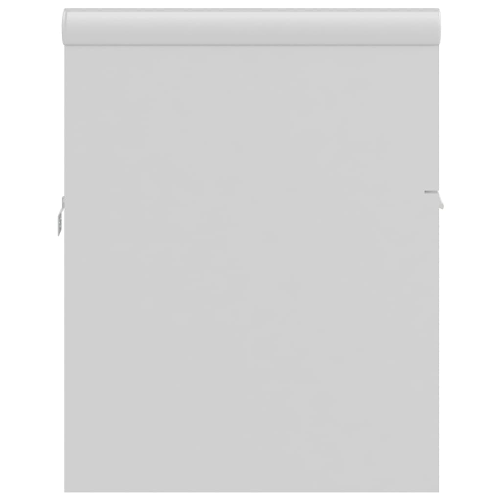 Ντουλάπι Μπάνιου με Νιπτήρα Λευκό από Επεξ. Ξύλο - Pakobazaar