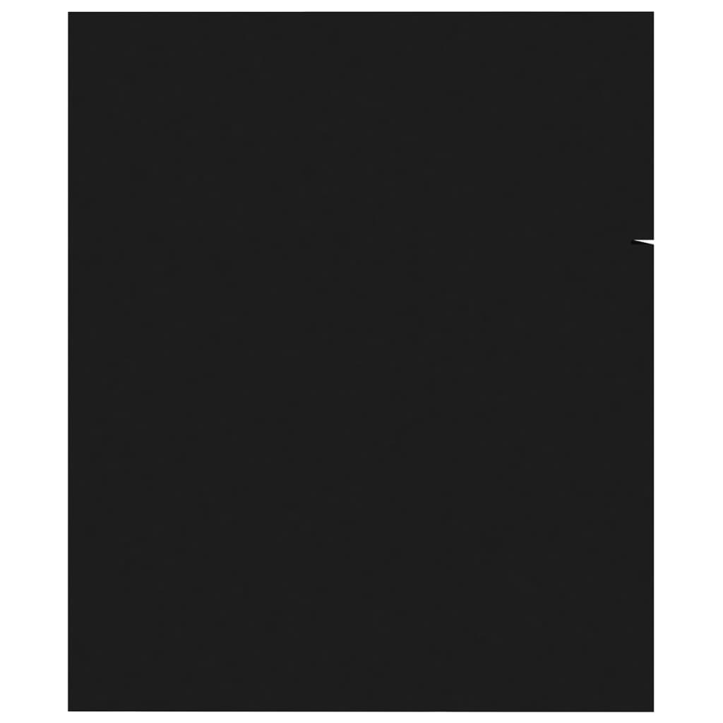 Σετ Επίπλων Μπάνιου Μαύρο από Μοριοσανίδα - PAKOBAZAAR