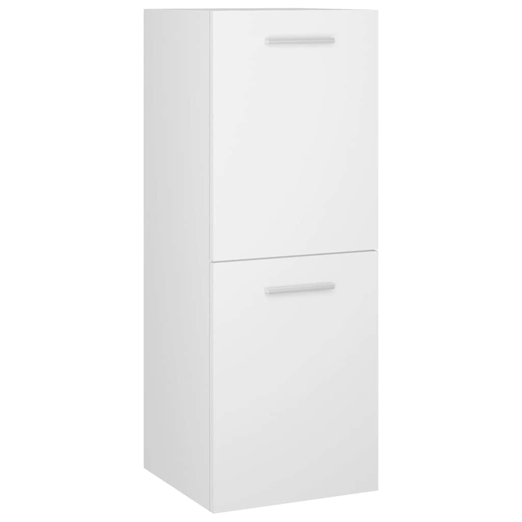 Σετ Επίπλων Μπάνιου Λευκό από Μοριοσανίδα - PAKOBAZAAR