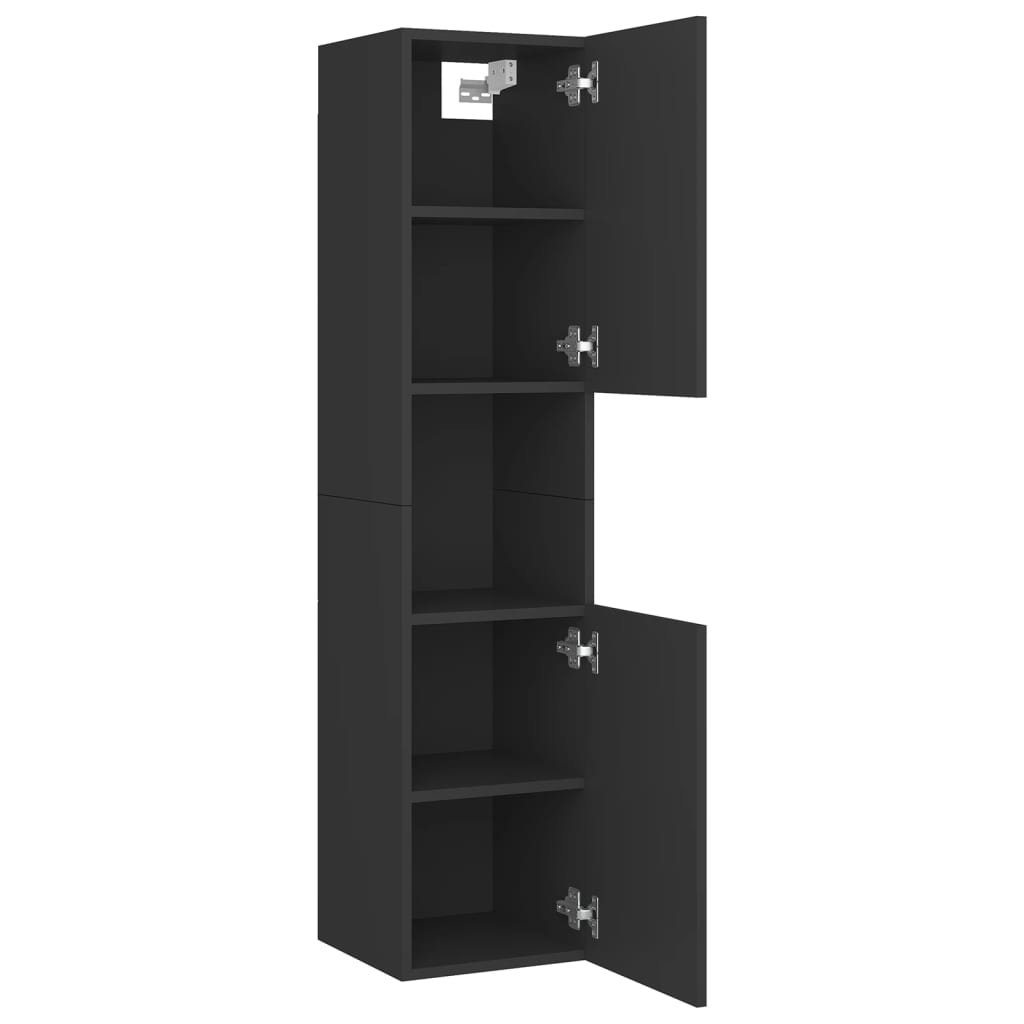 Σετ Επίπλων Μπάνιου Γκρι από Μοριοσανίδα
