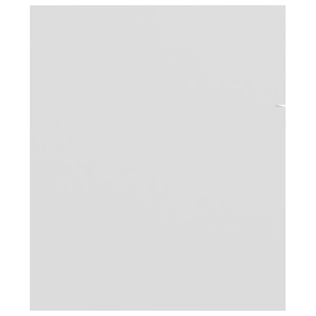 Σετ Επίπλων Μπάνιου Λευκό από Επεξεργασμένο Ξύλο - PAKOBAZAAR