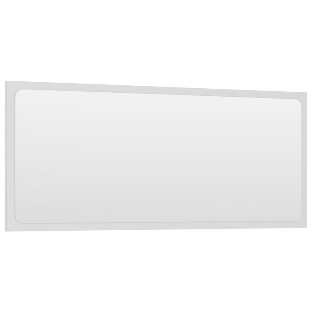 Σετ Επίπλων Μπάνιου Λευκό από Επεξ. Ξύλο - Pakobazaar