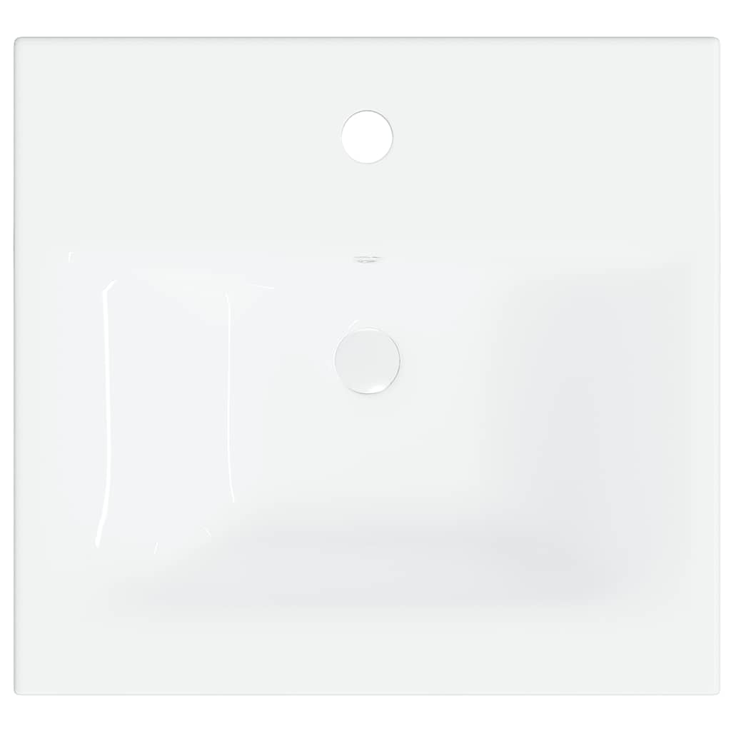 Σετ Επίπλων Μπάνιου Λευκό από Μοριοσανίδα - PAKOBAZAAR