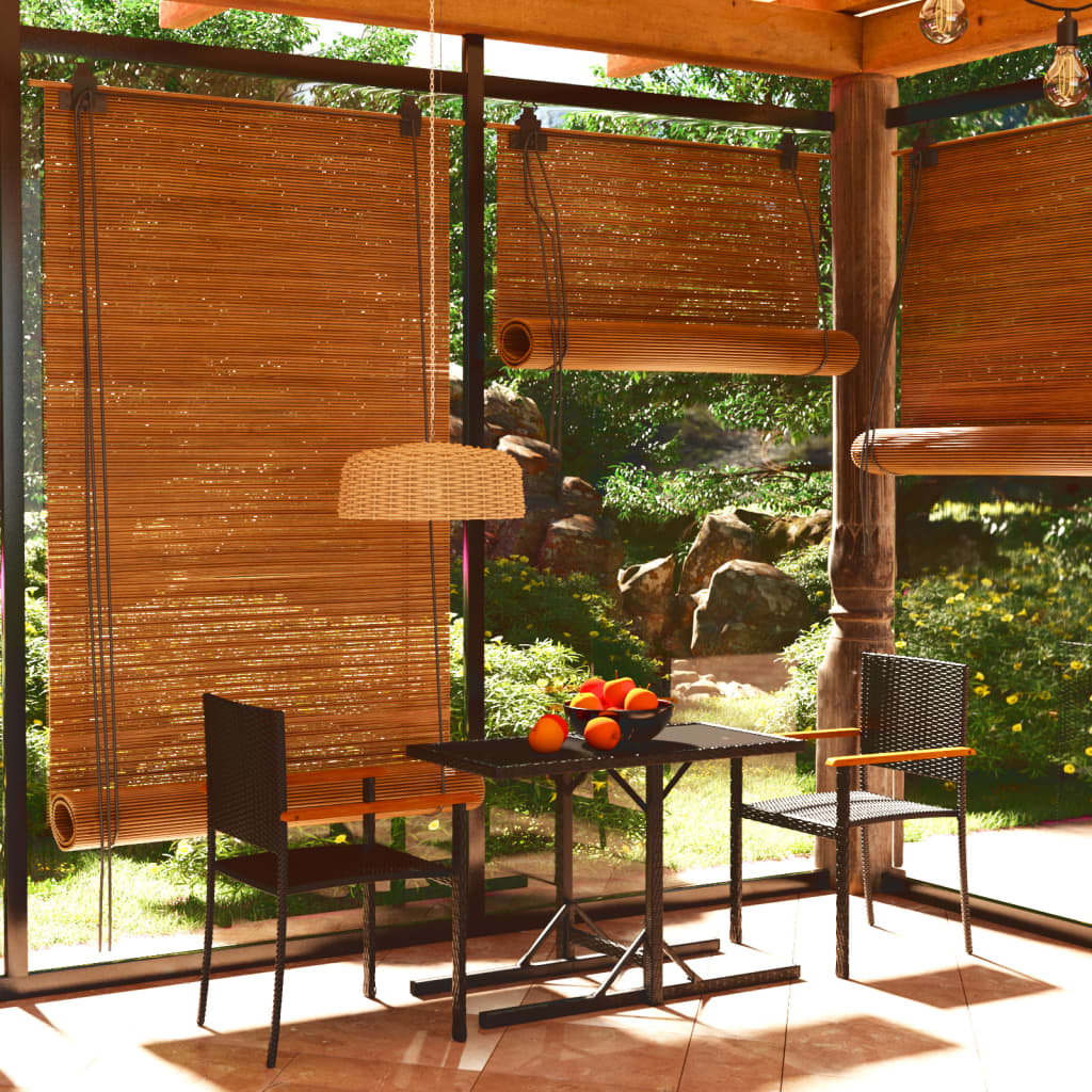 Σετ Τραπεζαρίας Κήπου 3 Τεμαχίων Μαύρο - PAKOBAZAAR