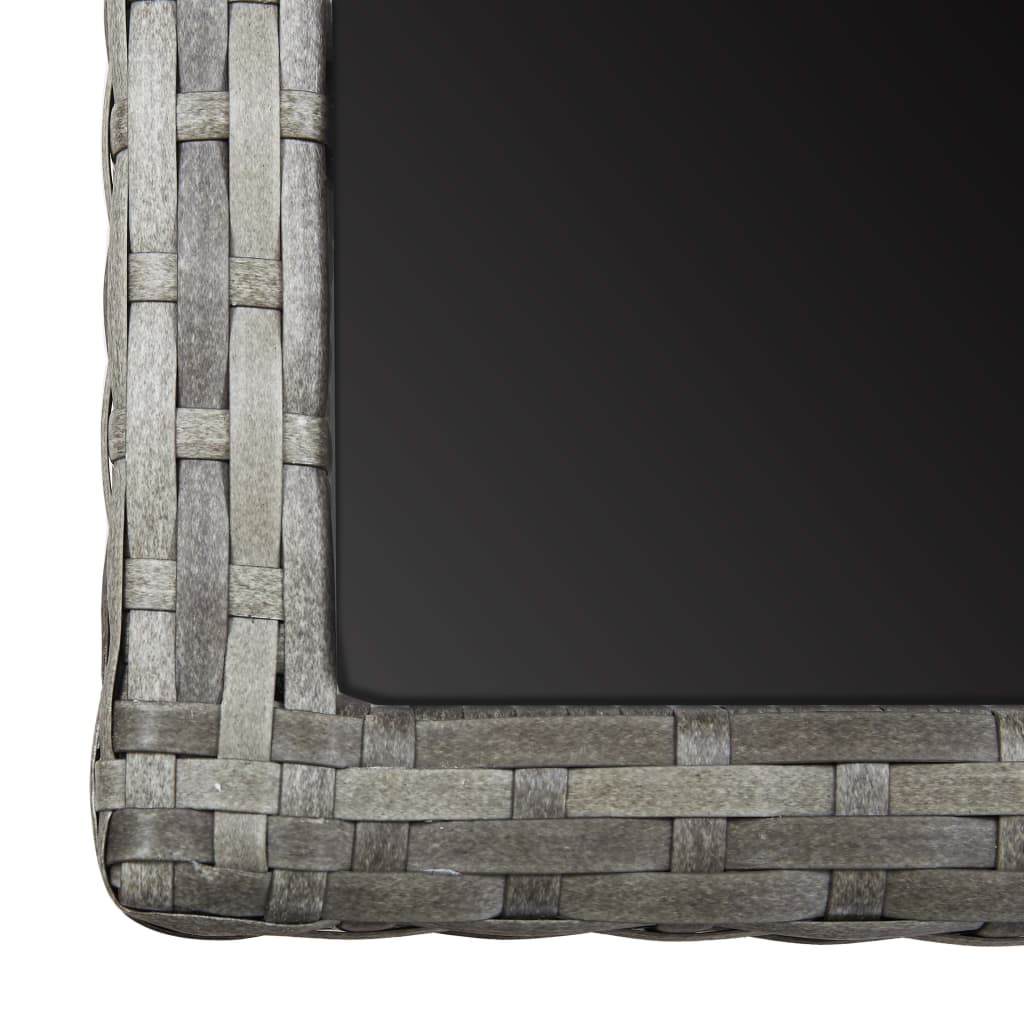 Σετ Τραπεζαρίας Κήπου 3 Τεμαχίων Γκρι - PAKOBAZAAR