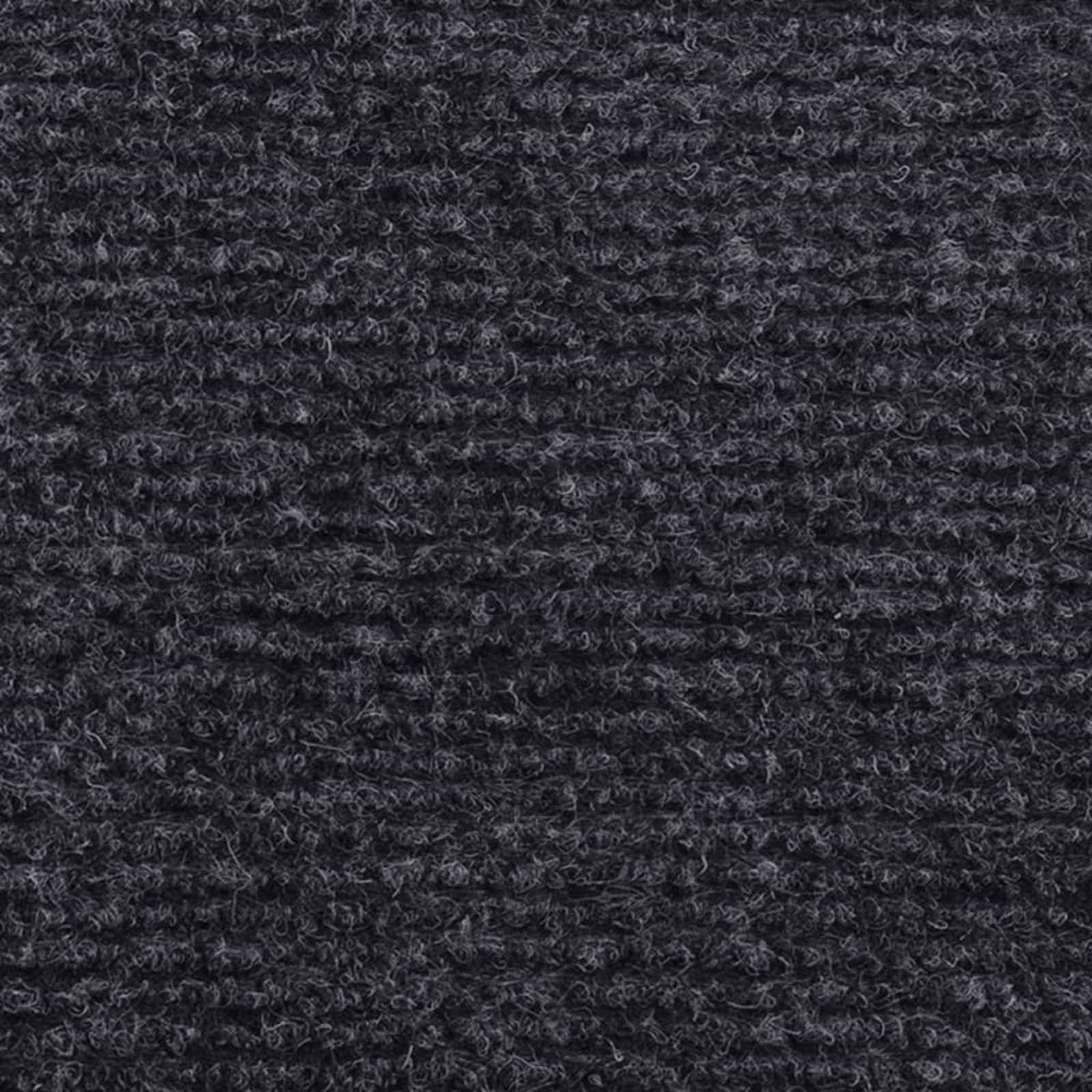 Χαλί Ανθρακί 1,2 x 15 m Πολυεστέρας - Pakobazaar