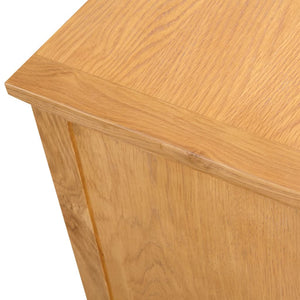 Έπιπλο Τηλεόρασης 110 x 35 x 44 εκ. από Μασίφ Ξύλο Δρυός