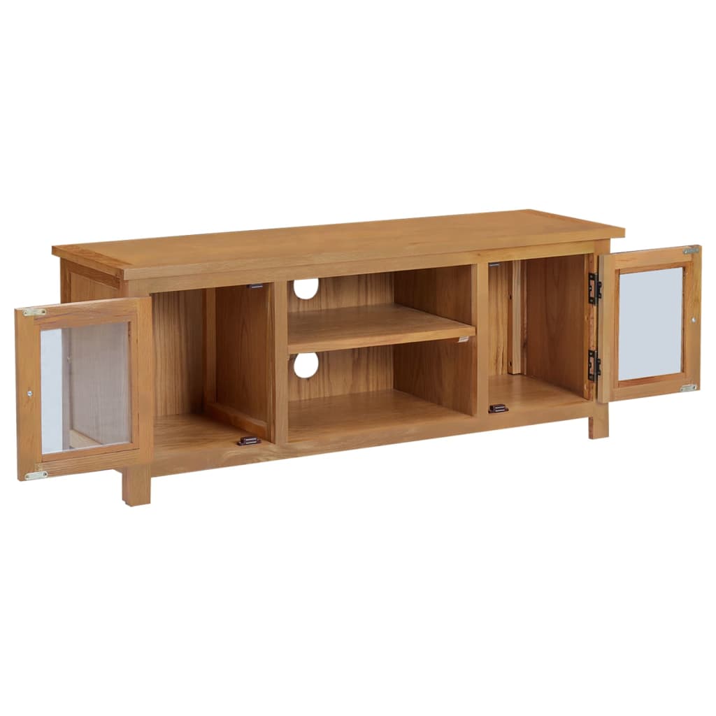 Έπιπλο Τηλεόρασης 110 x 35 x 44 εκ. από Μασίφ Ξύλο Δρυός