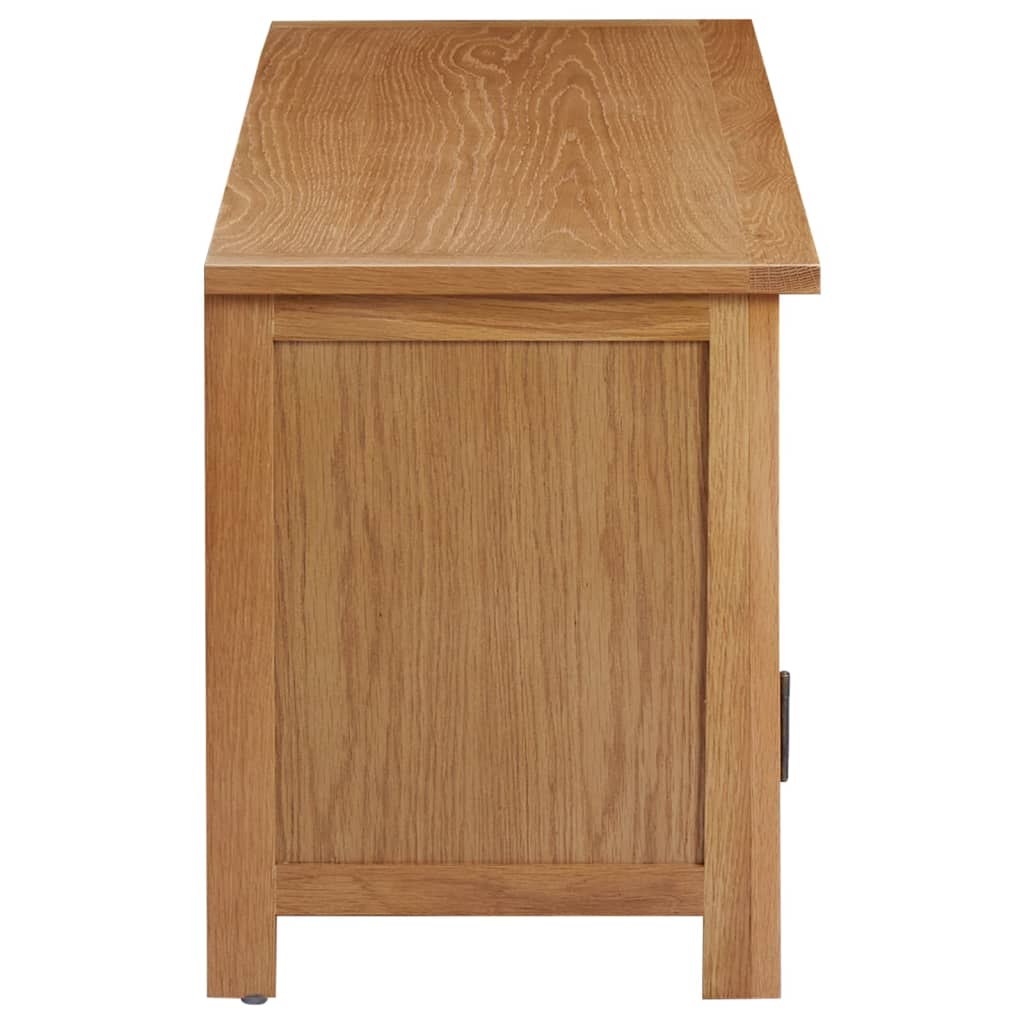 Έπιπλο Τηλεόρασης 110 x 35 x 44 εκ. από Μασίφ Ξύλο Δρυός