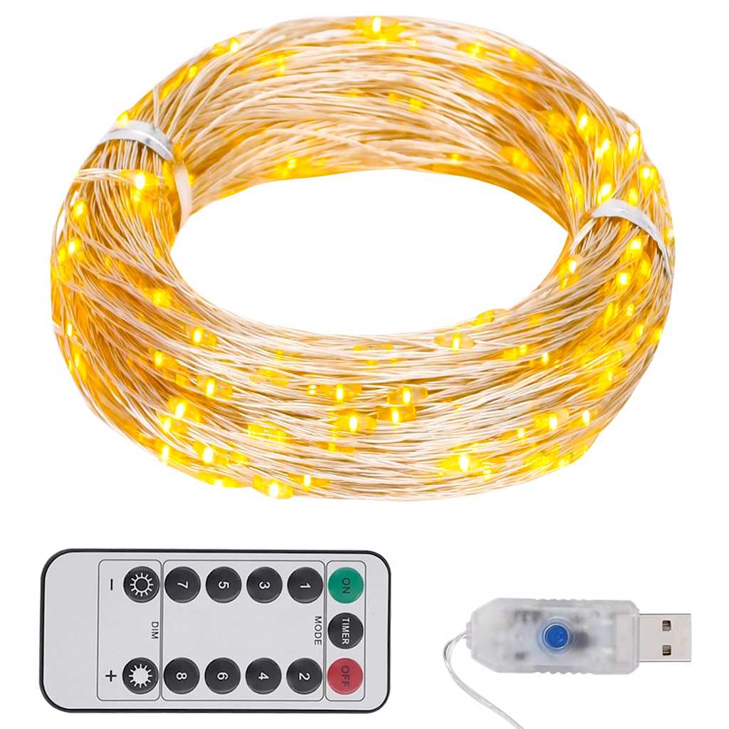 Φωτάκια με 300 LED Θερμό Λευκό 30 μ. - Pakobazaar