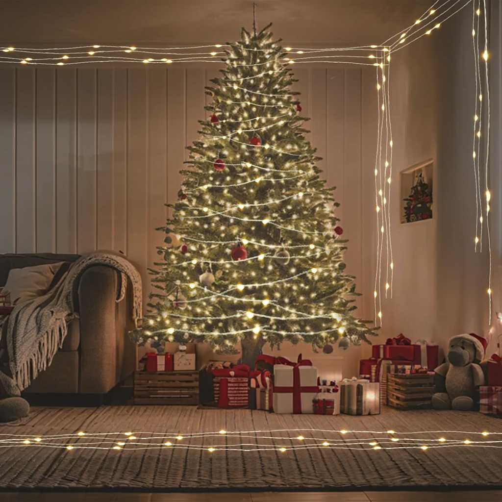 Φωτάκια με 300 LED Θερμό Λευκό 30 μ. - Pakobazaar
