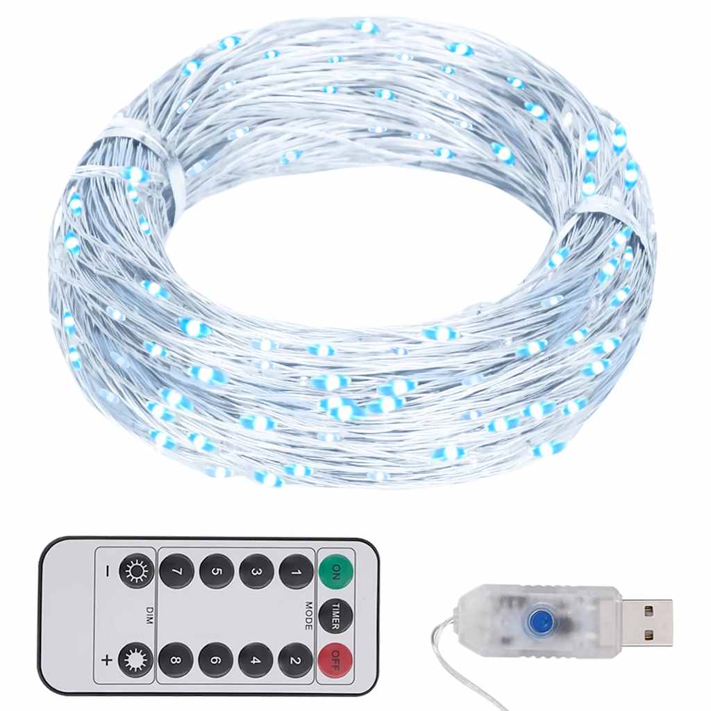 Φωτάκια με 300 LED Ψυχρό Λευκό 30 μ.