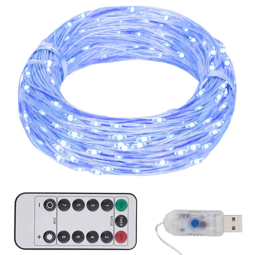Φωτάκια με 150 LED Μπλε 15 μ.