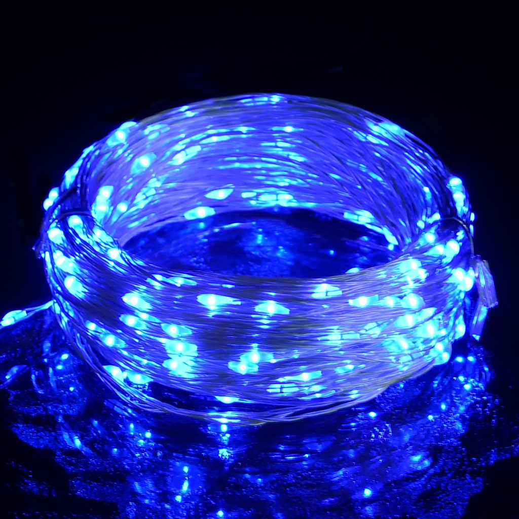 Φωτάκια με 150 LED Μπλε 15 μ.