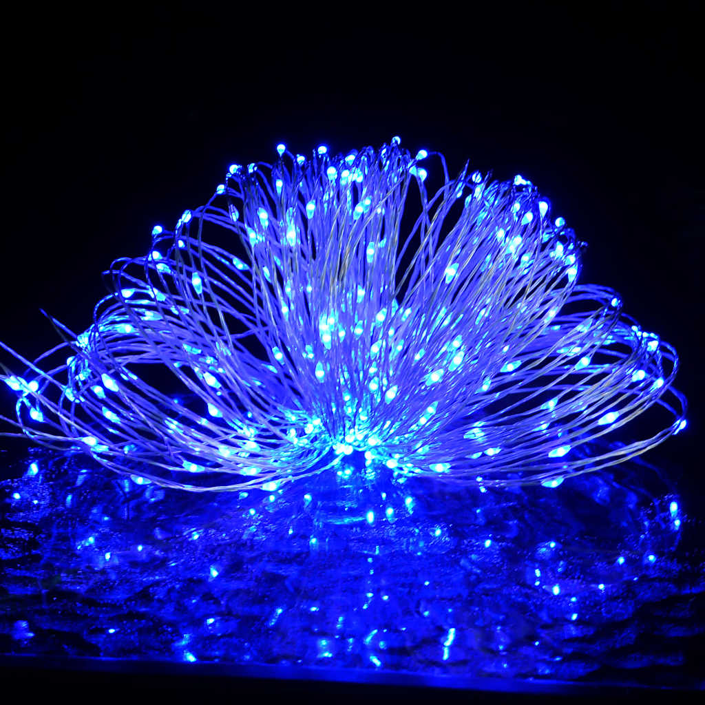 Φωτάκια με 150 LED Μπλε 15 μ.