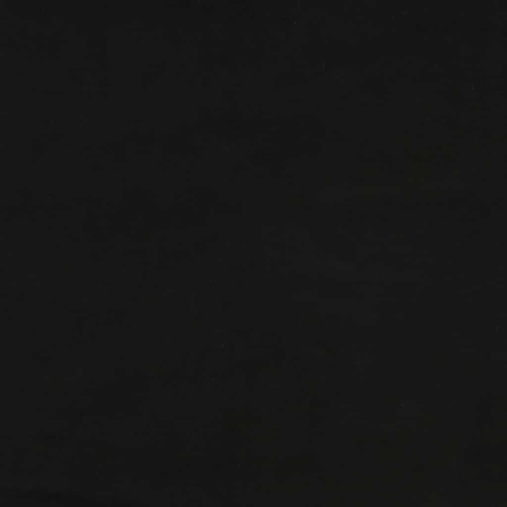 Καρέκλα Τραπεζαρίας Περιστρεφόμενη Μαύρη Βελούδινη